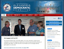 Tablet Screenshot of alexdems.org